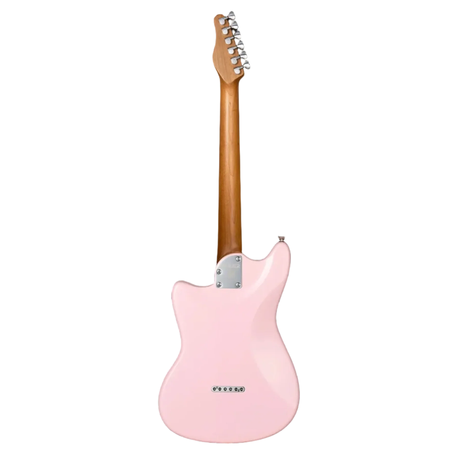 MOOER MLT10 Offset Light Electric Guitar - Candy Pink — view 2