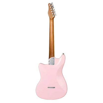 MOOER MLT10 Offset Light Electric Guitar - Candy Pink — view 2