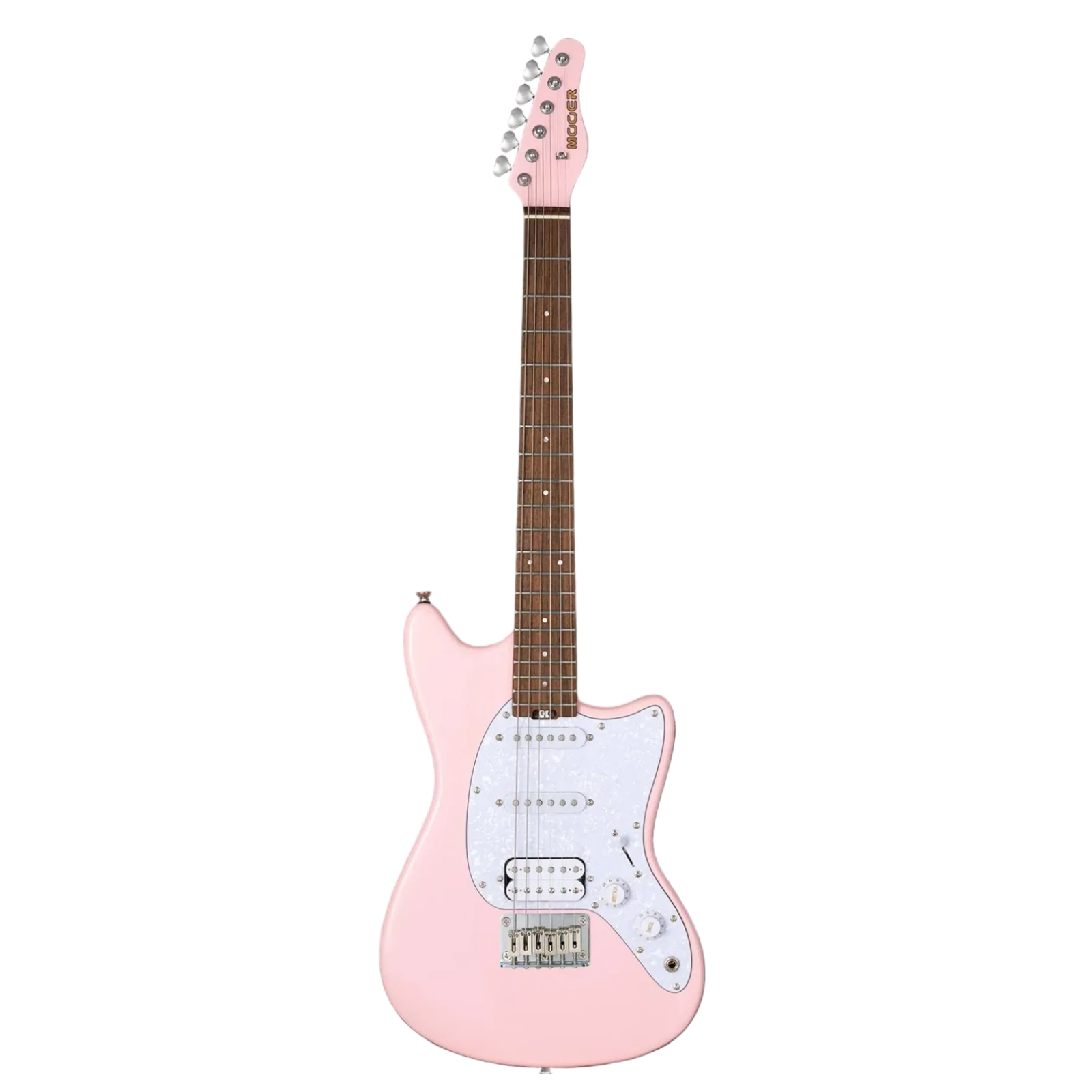 MOOER MLT10 Offset Light Electric Guitar - Candy Pink