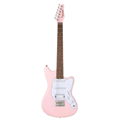 MOOER MLT10 Offset Light Electric Guitar - Candy Pink