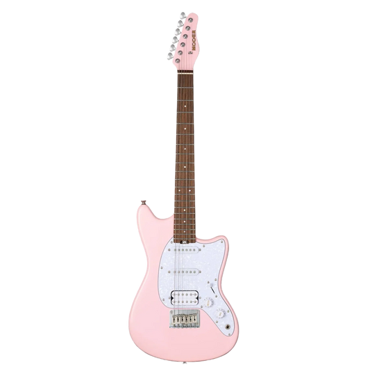 MOOER MLT10 Offset Light Electric Guitar - Candy Pink
