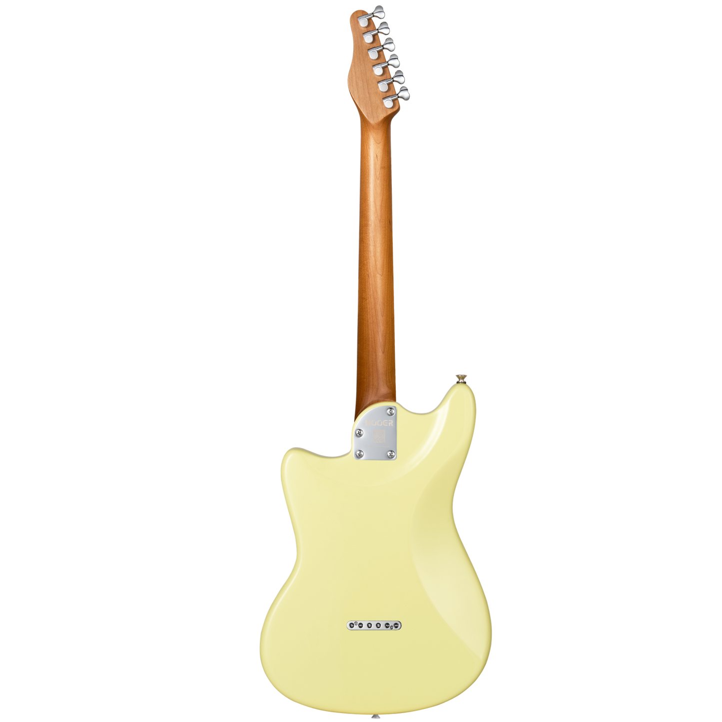 MOOER MLT10 Offset Light Electric Guitar - Candy Yellow — view 2