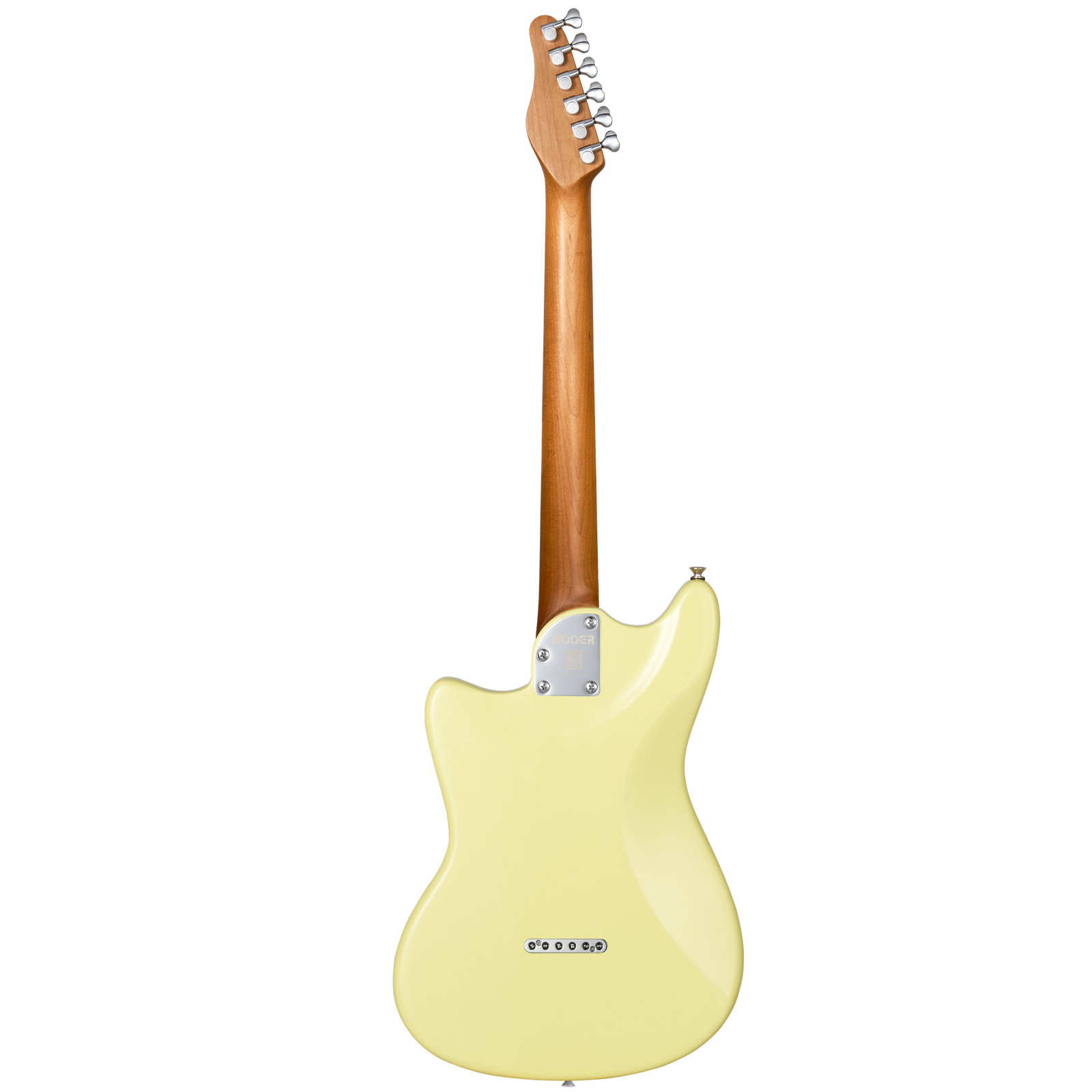MOOER MLT10 Offset Light Electric Guitar - Candy Yellow — view 2
