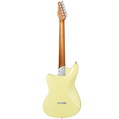 MOOER MLT10 Offset Light Electric Guitar - Candy Yellow — view 2