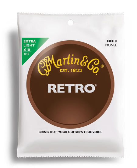 Martin Retro Extra Light Guitar String Set (10-47)