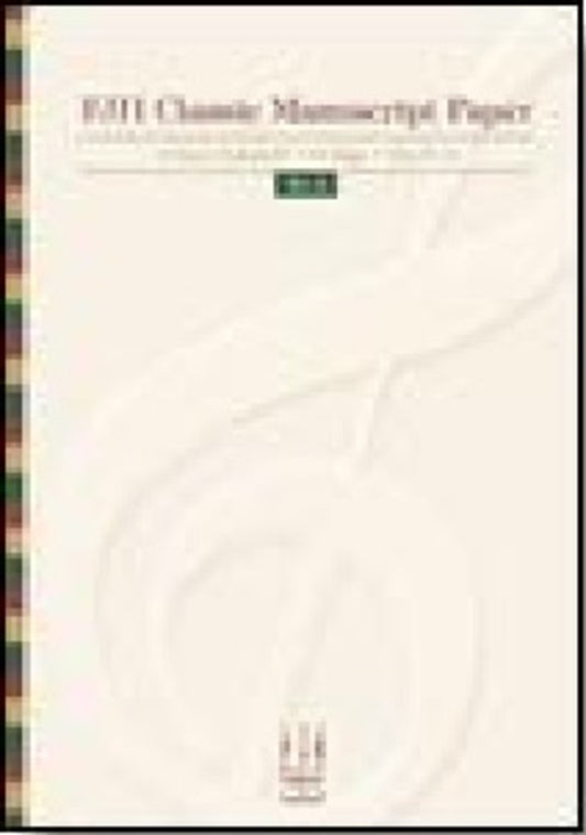 Fjh Classic Manuscript Paper No 2