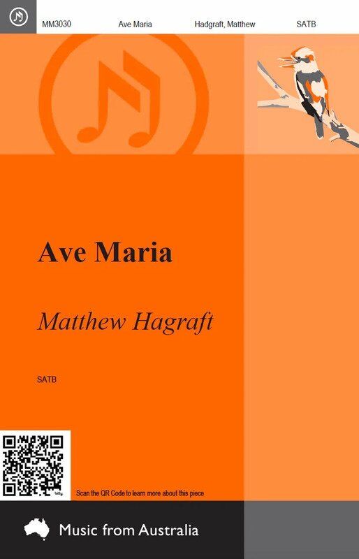 HADGRAFT - Ave Maria for SATB and Organ