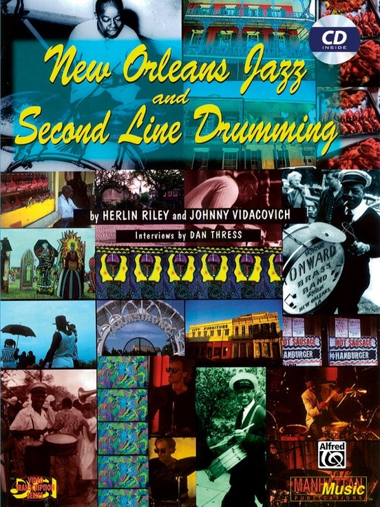 New Orleans Jazz And Second Line Drumming Book/CD