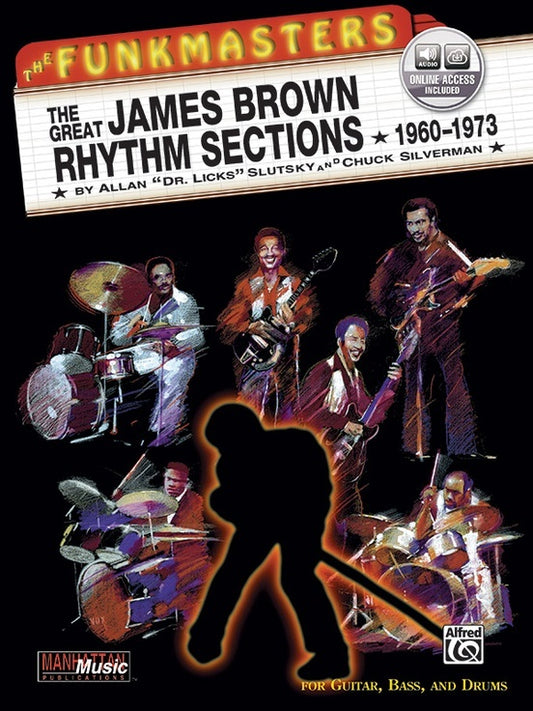 James Brown Rhythm Section Guitar/Bass/Drm Book/CD