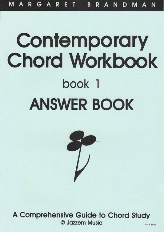Contemporary Chord Workbook 1 Answerbook by Margaret Brandman