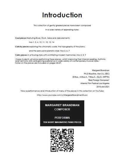 Brandman - Cool Catchy Calm Imaginative Piano Solos for Early to Intermediate Level — view 3