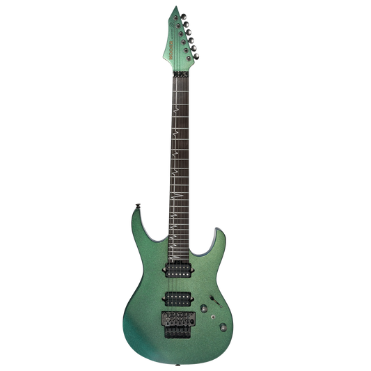 MOOER MMT100 FR Electric Guitar Aurora Green