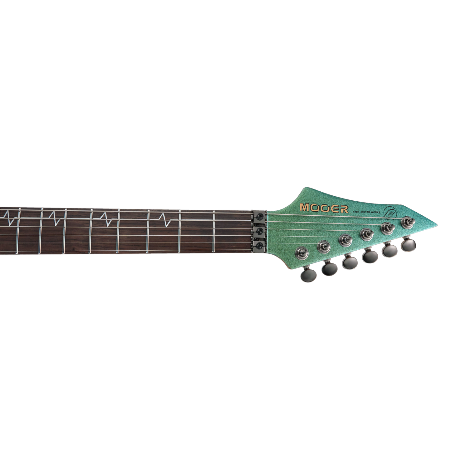 MOOER MMT100 FR Electric Guitar Aurora Green — view 5