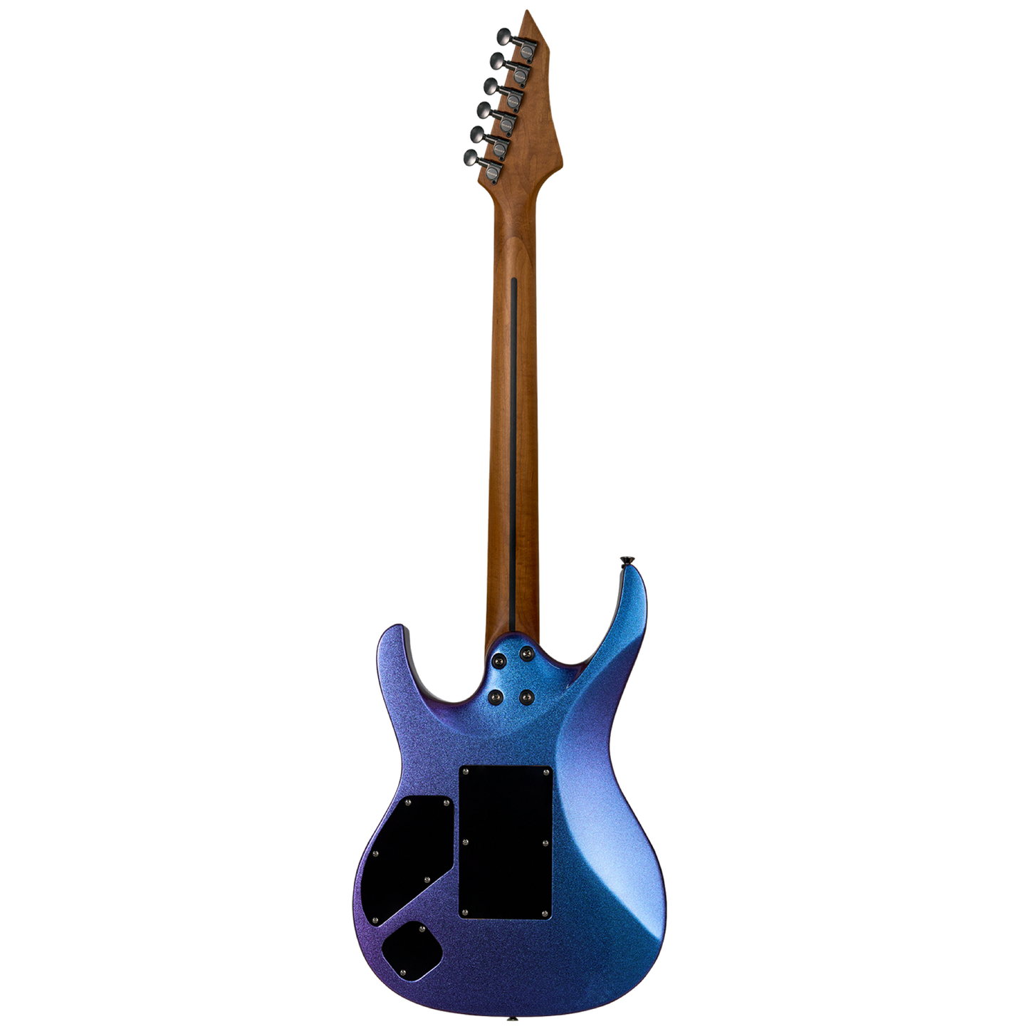 MOOER MMT100 FR Electric Guitar Aurora Purple with Floyd Rose Tremolo and Locking Nut — view 2