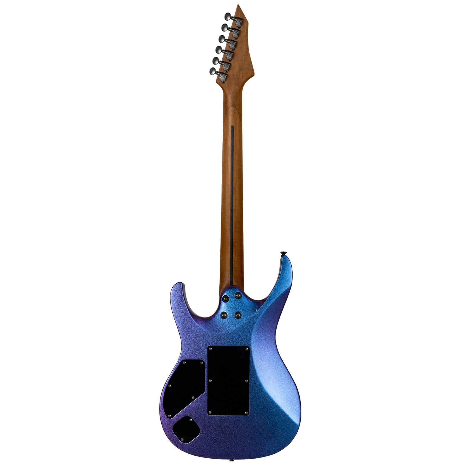 MOOER MMT100 FR Electric Guitar Aurora Purple with Floyd Rose Tremolo and Locking Nut — view 2