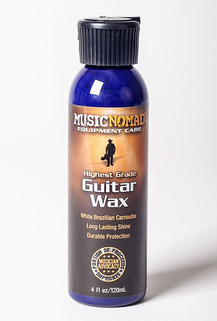 Music Nomad Brazilian Carnauba Wax 120ml - Cleaners & Polishes for Guitar Protection and Shine
