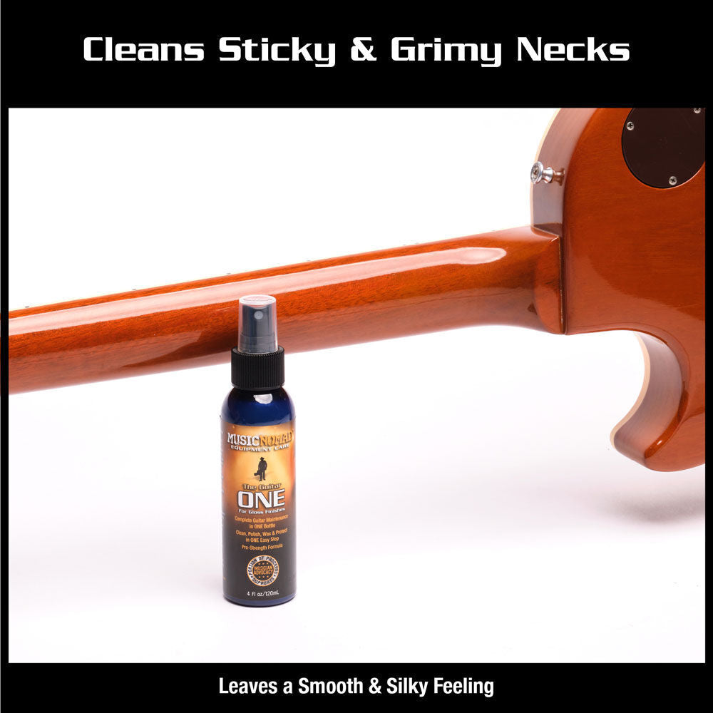 Music Nomad Guitar ONE All In One Cleaner, Polish & Wax - 120ml for Gloss Finishes — view 5