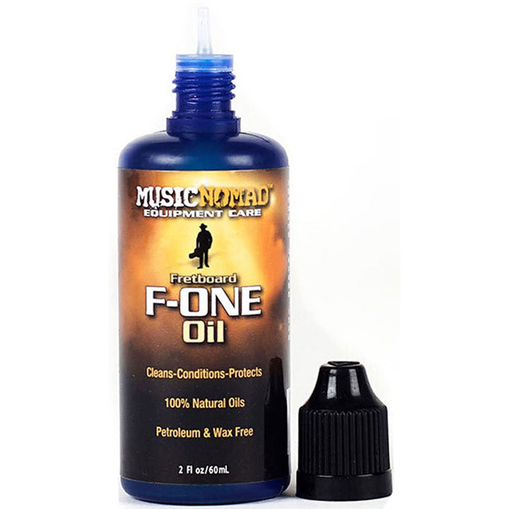 Music Nomad F-ONE Oil Fretboard Cleaner & Conditioner 60ml - Natural Oils, Lemon Oil Free, Cleans & Conditions, Safe for Unfinished Wood — view 3