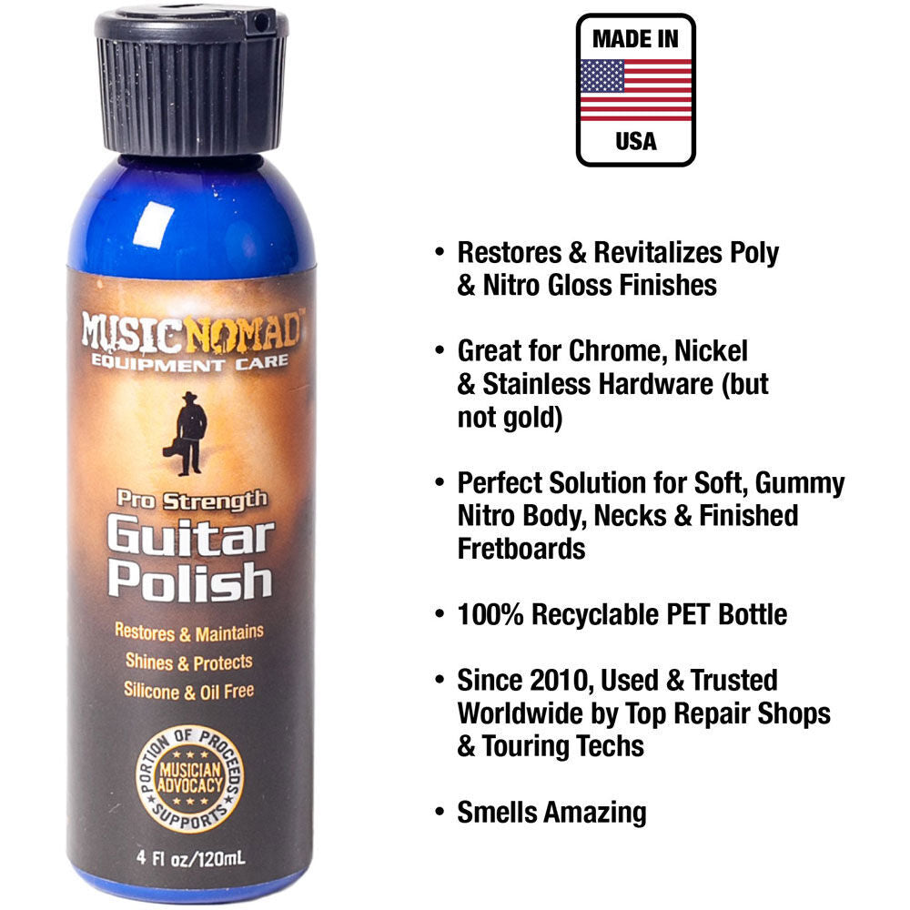 Music Nomad Premium Guitar Care Kit - 5 Piece Set for Stringed Instruments — view 3