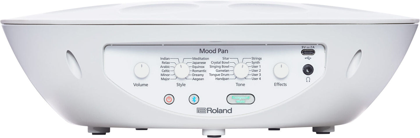 ROLAND MN-10 Mood Pan - Electronic Handpan Percussion Instrument for Intuitive Play and Serene Sonic Textures — view 3