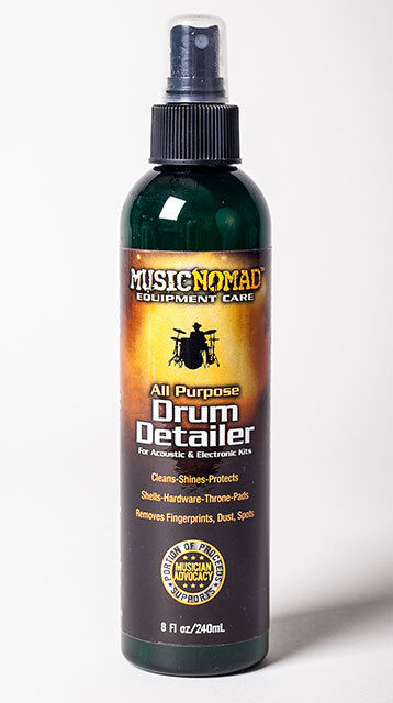 Music Nomad All Purpose Drum Detailer 240ml - Cleaners & Polishes for Hardware & Shells