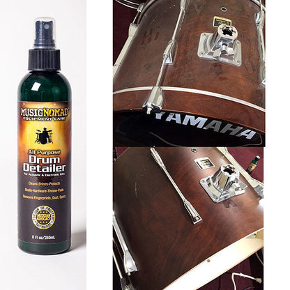 Music Nomad All Purpose Drum Detailer 240ml - Cleaners & Polishes for Hardware & Shells — view 3