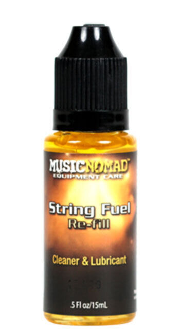 Music Nomad String Fuel Refill Bottle 15ml for String Cleaner & Lubricant