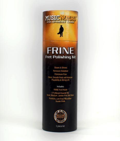 Music Nomad FRINE Fret Polishing Kit with Fret Polish, Fretboard Guards, and Microfiber Cloth for Cleaning and Maintenance — view 2