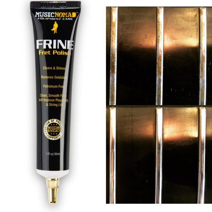 Music Nomad FRINE Fret Polishing Kit with Fret Polish, Fretboard Guards, and Microfiber Cloth for Cleaning and Maintenance — view 4