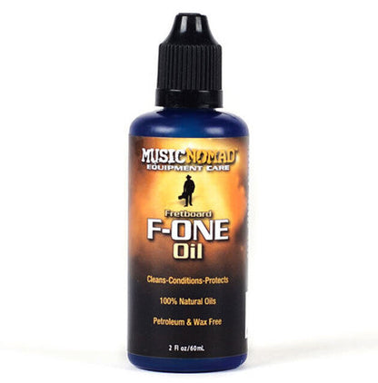 Music Nomad F-ONE Fretboard Care Kit - Oil, Microfiber Cloth, Brush for Unfinished Fretboards — view 3