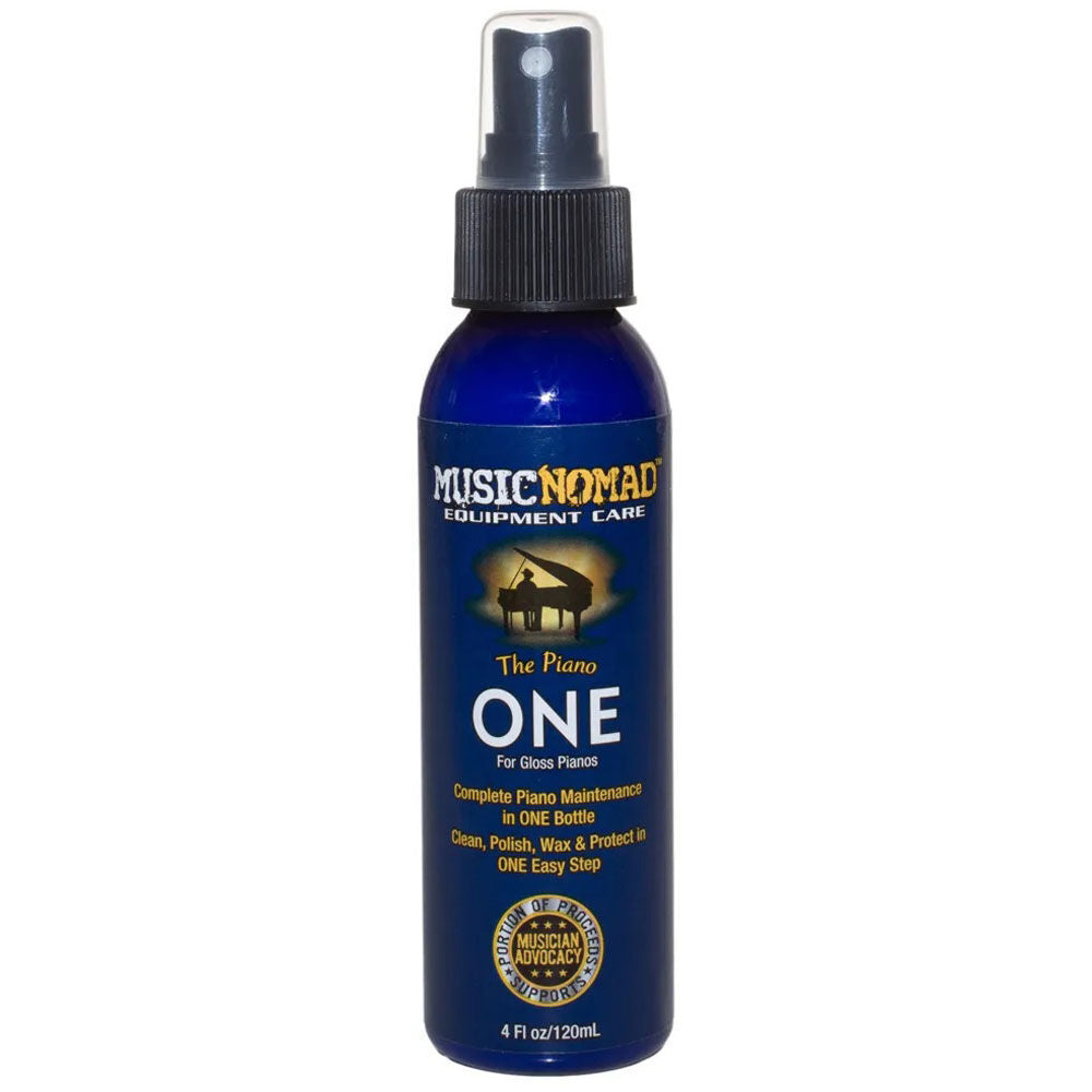 Music Nomad Piano One All In One Cleaner, Polish & Wax - 120ml