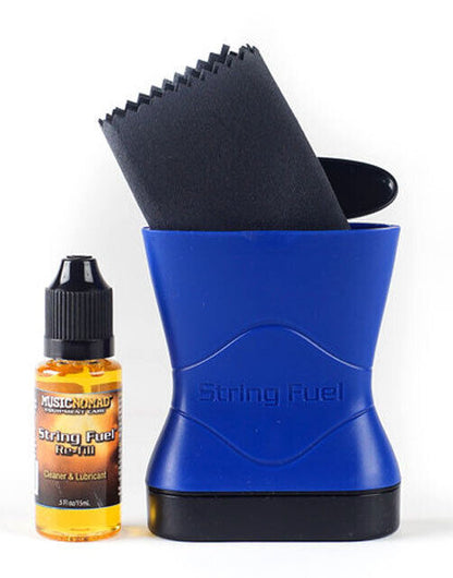 Music Nomad Premium Three-Piece String Care Kit with Ergonomic Applicator and Microfiber Cloth — view 6