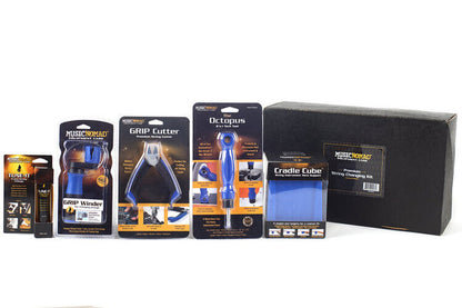 Music Nomad Premium 5-Piece String Changing Kit with Cradle Cube, Cutters, Winder, TUNE-IT, and Tech Tool — view 2