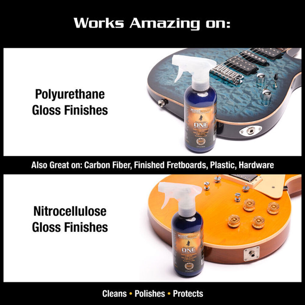 Music Nomad The Guitar One All-in-One Cleaner, Polish & Wax - 360ml — view 4