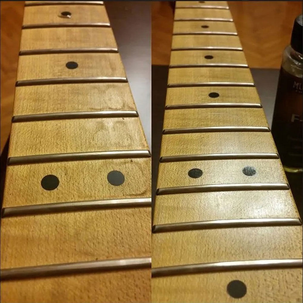 Music Nomad F-ONE Oil Fretboard Cleaner & Conditioner 240ml - Natural, Lemon Oil Free, Cleans, Conditions, Protects Unfinished Wood — view 4