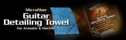 Music Nomad Microfiber Guitar Detail Towel for Cleaning Stringed Instruments — view 3