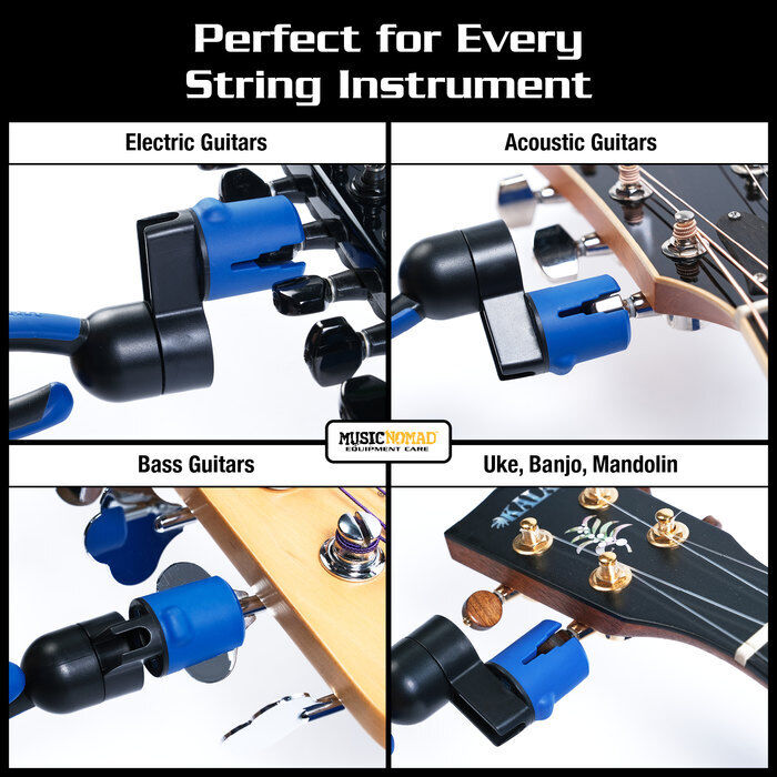 Music Nomad 6-Piece String Change Tool Kit for Acoustic, Electric & Bass Guitars — view 3