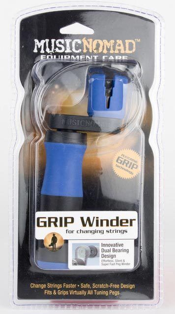 Music Nomad Grip Winder with Rubber Lining and Dual Bearing Design for Tuning Pegs — view 5