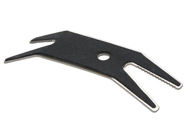 Music Nomad Premium Spanner Wrench with Microfiber Backing, Stainless Steel, Low Profile, Compact Tool for Gear Adjustments — view 3