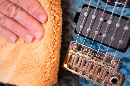 Music Nomad Beyond Plush Microfiber Guitar and Bass Cleaning Cloth, 12" x 12" — view 4