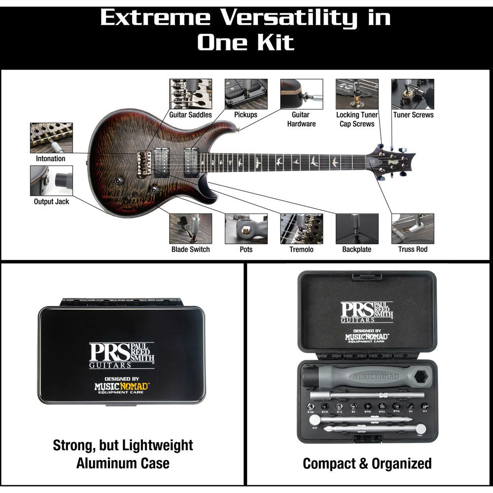 Music Nomad PRS Guitars 18-Piece Tool Kit for Guitar Repair and Maintenance — view 3