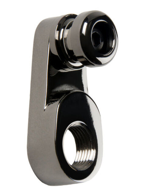 Music Nomad Acousti-Lok Strap Lock Adapter for Standard Output Jacks - Black Finish, Fits 3/8" x 32 Jacks, Solid Brass Construction — view 2