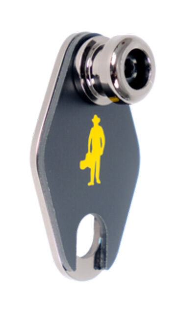 Music Nomad Acousti-Lok Strap Lock Adapter for TAYLOR Guitars - Black Finish — view 2