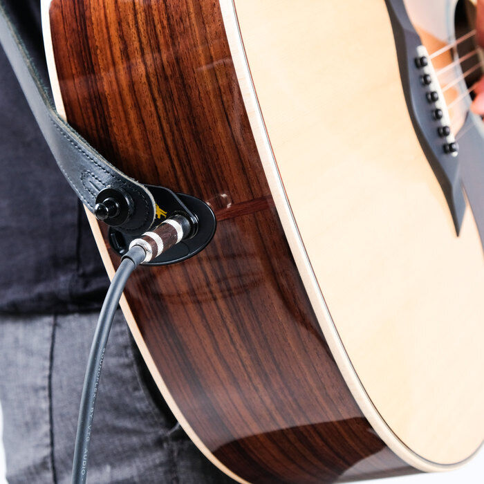Music Nomad Acousti-Lok Strap Lock Adapter for TAYLOR Guitars - Black Finish — view 6