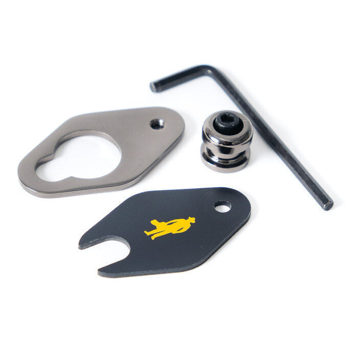 Music Nomad Acousti-Lok Strap Lock Adapter for TAYLOR Guitars - Black Finish — view 3