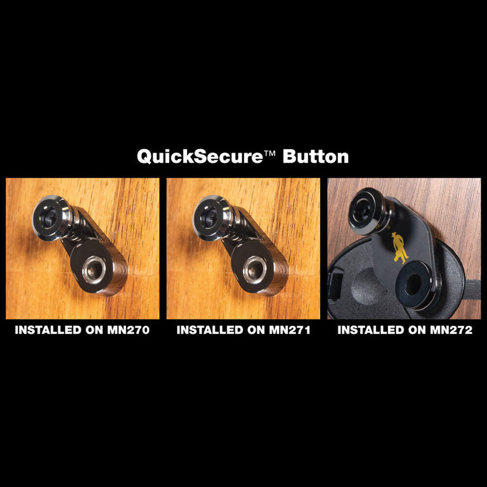 Music Nomad Acousti-Lok QuickSecure Conversion Kit for Strap Locks — view 2