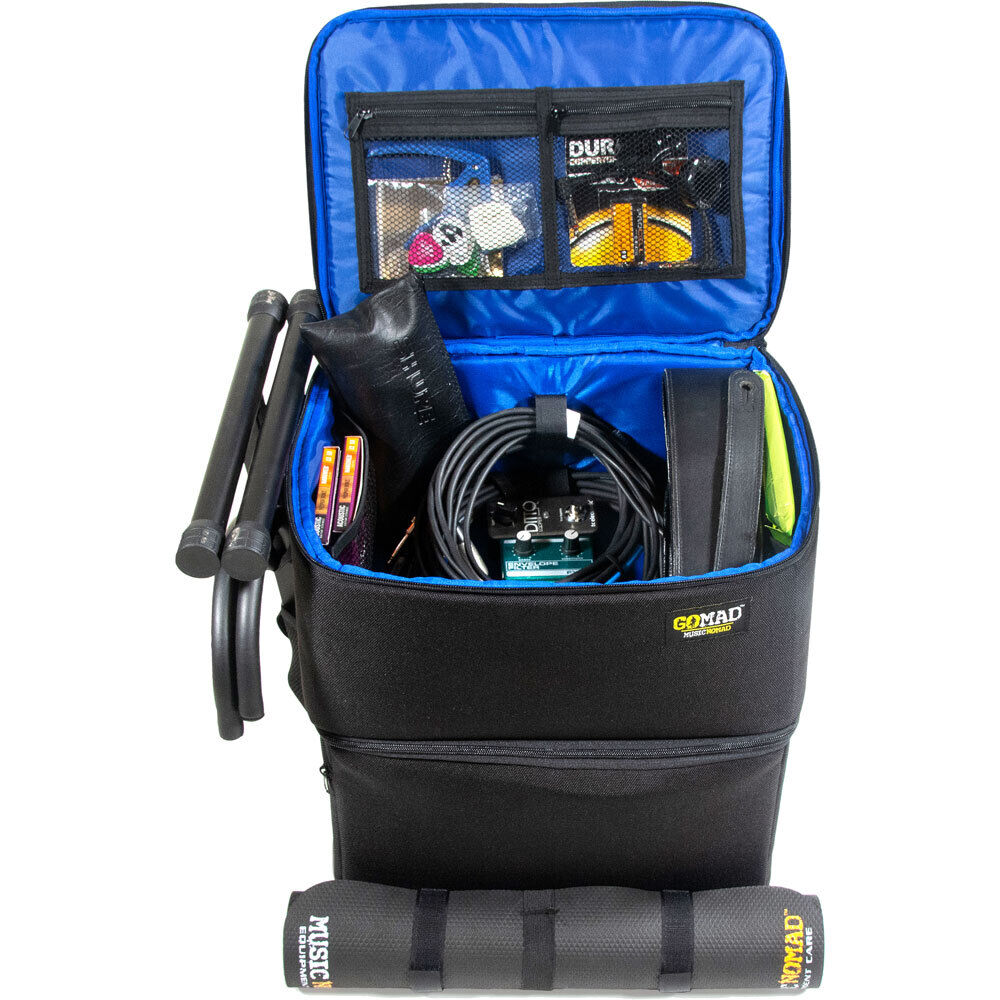 Music Nomad Gomad Guitarist Gear Bag with Backpack Straps and 36L Storage — view 6