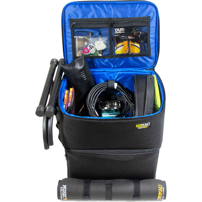 Music Nomad Gomad Guitarist Gear Bag with Backpack Straps and 36L Storage — view 6