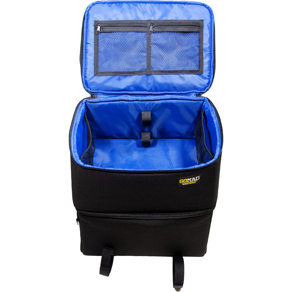 Music Nomad Gomad Guitarist Gear Bag with Backpack Straps and 36L Storage — view 3