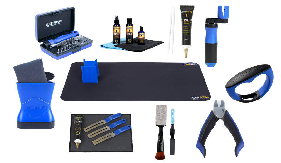 Music Nomad Ultimate Home Work Station with 26pc Guitar Tech Tool Set and Premium Cleaning Products — view 2